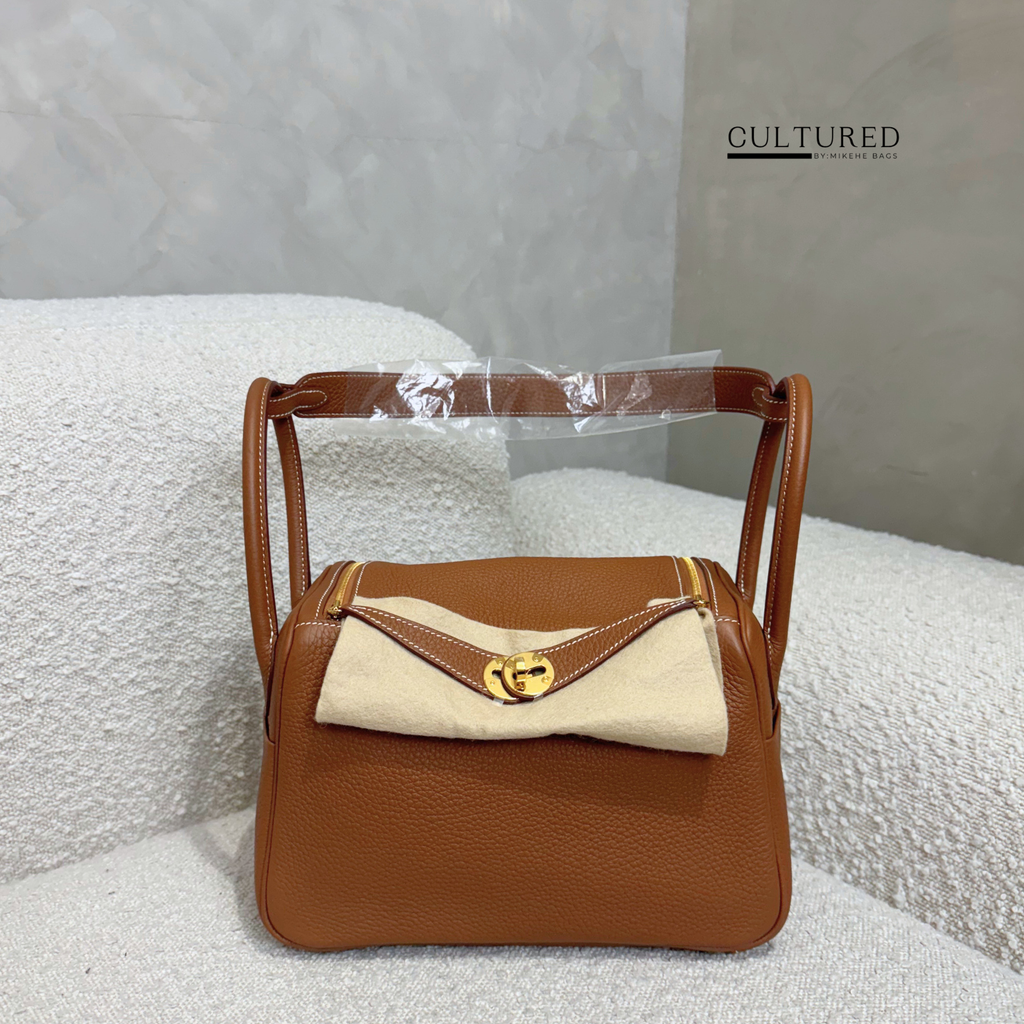 Hermès Lindy 26 in Gold on Gold