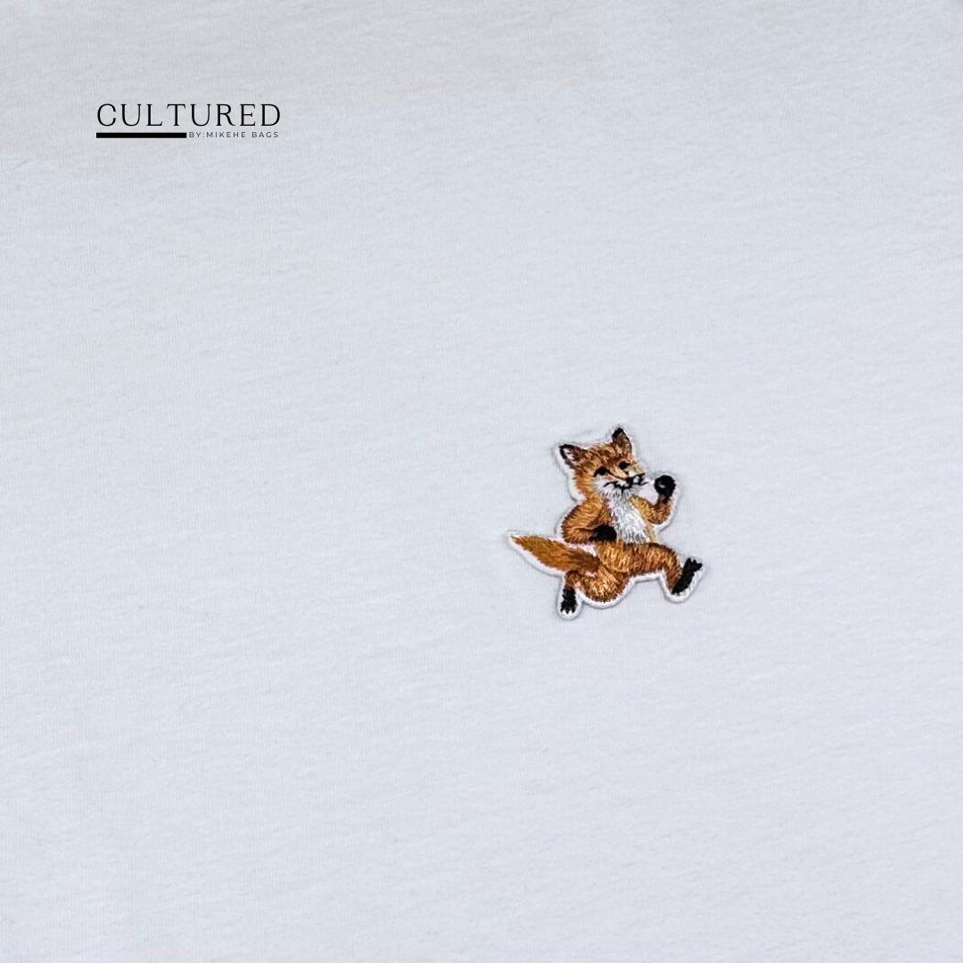 Maison Kitsuné Speedy Fox T-Shirt in White