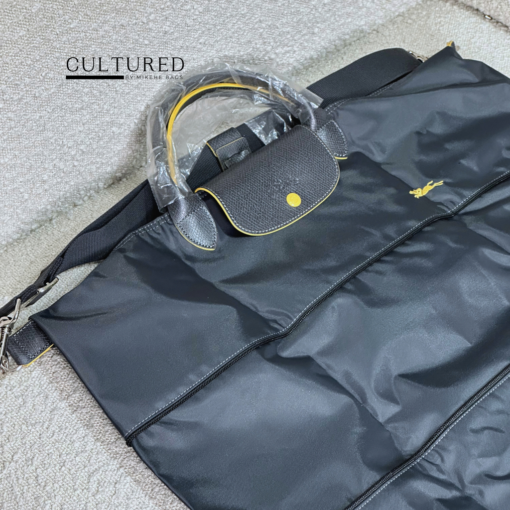 Sac De Voyage Extensible Le Pliage Dark Grey