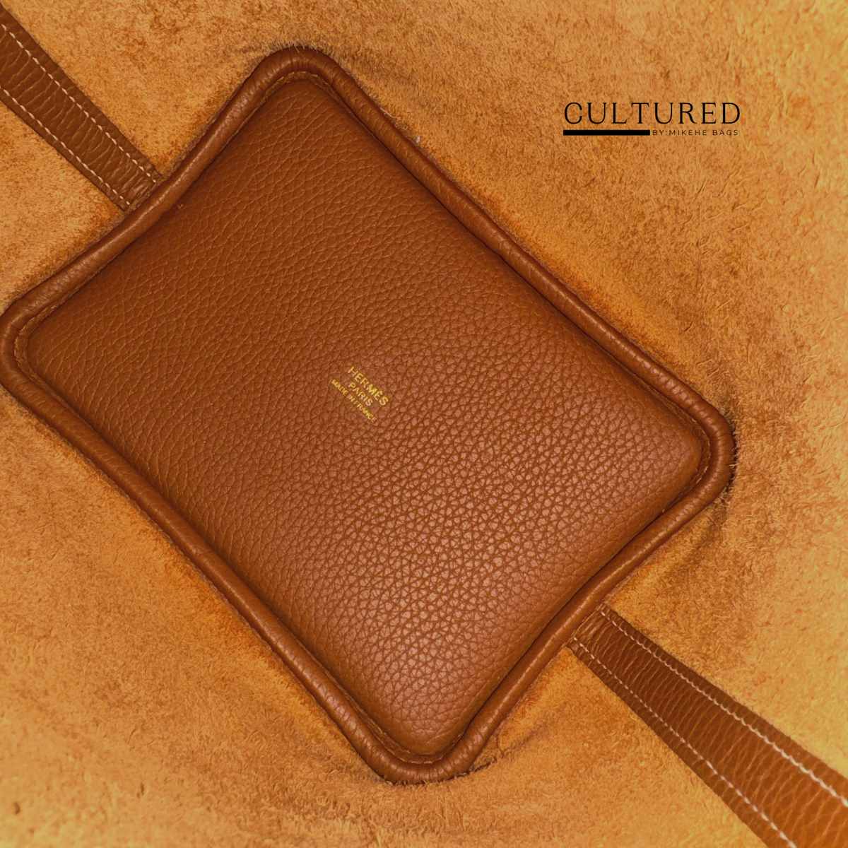 Hermès Picotin in Gold on Gold
