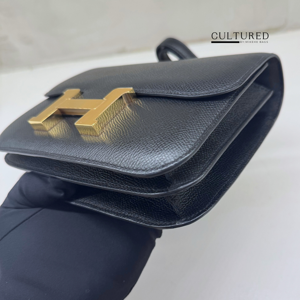 Hermès Constance 19 in Black