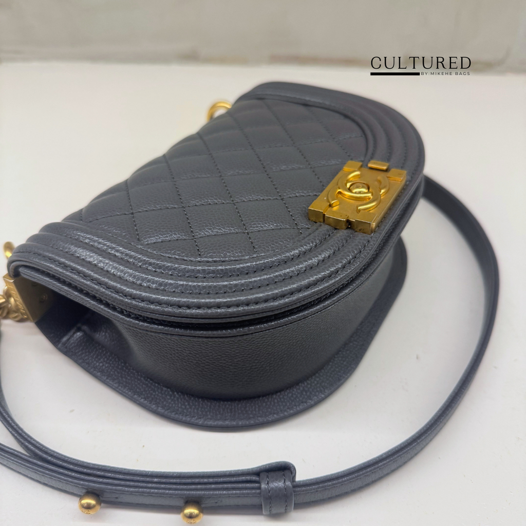 Chanel Boy Crescent Messenger Bag
