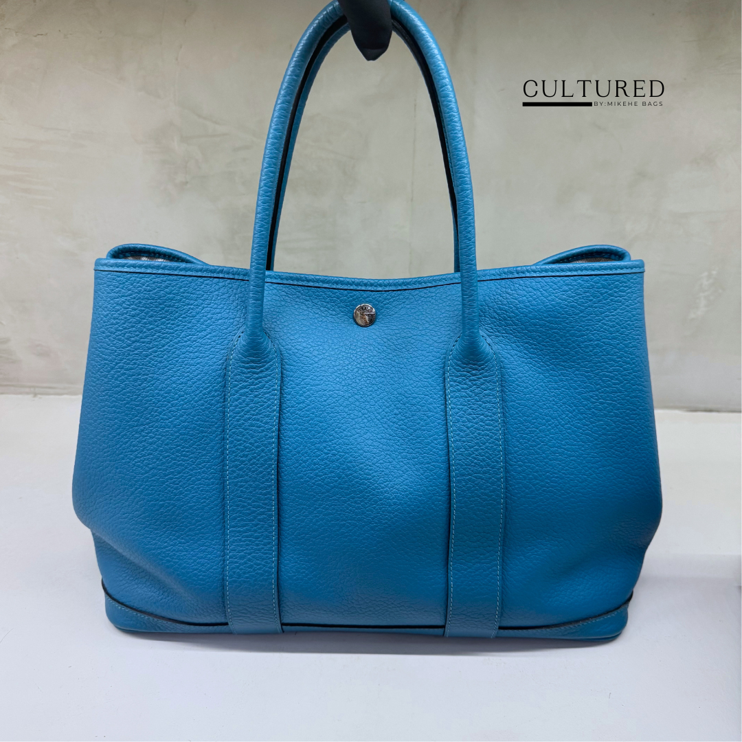 Hermès Garden Party 36 in Turquoise