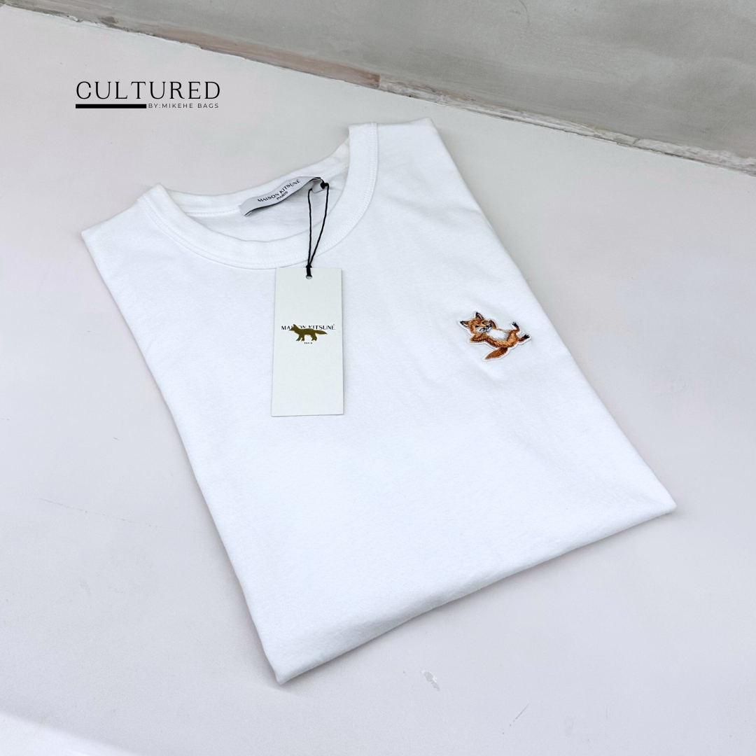 Maison Kitsuné Fox T-Shirt in White