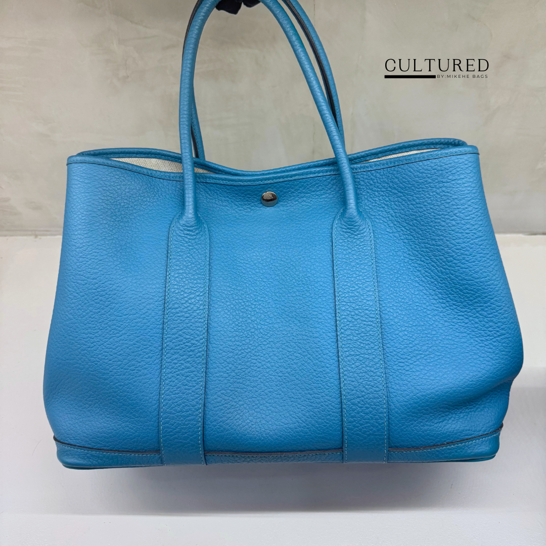 Hermès Garden Party 36 in Turquoise