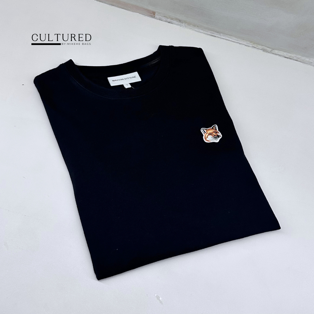 Maison Kitsuné Head Fox T-Shirt in Black