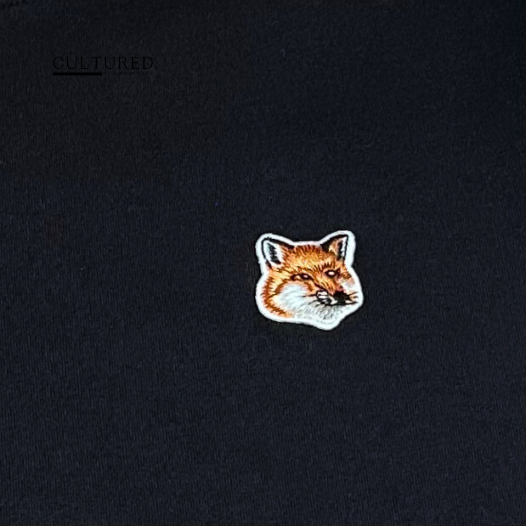 Maison Kitsuné Head Fox T-Shirt in Black