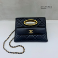 Chanel Lambskin Quilted Clutch