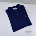 Ami Paris Polo Shirt in Navy