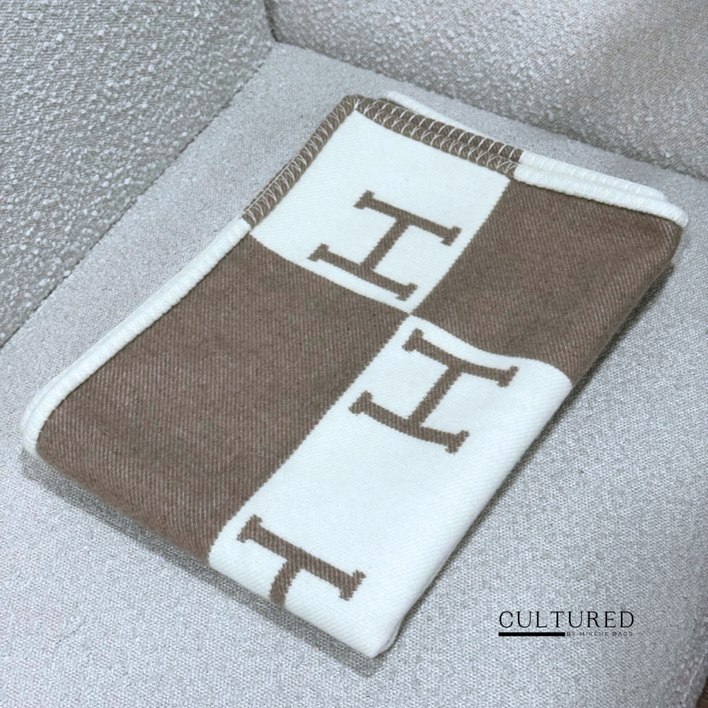 Hermès Throw Blanket in Classic Avalon