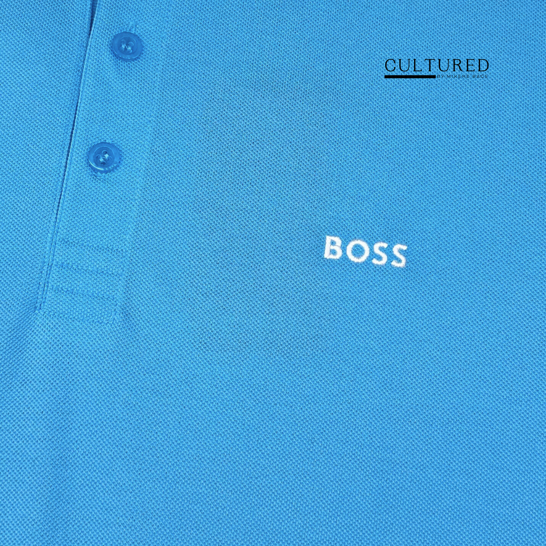 Boss Paddy Polo Shirt in Blue