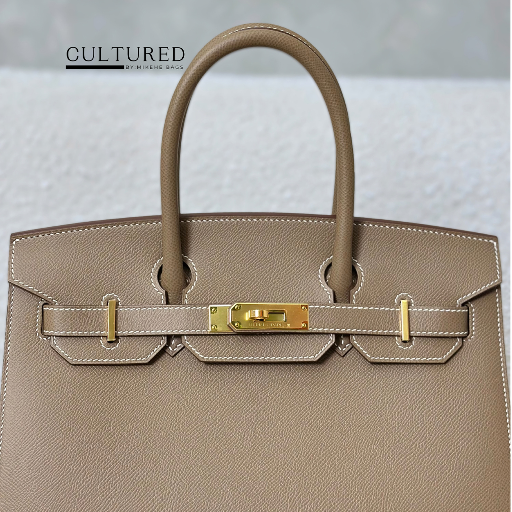 Hermès Birkin 30 in Etoupe (Epsom Sellier)