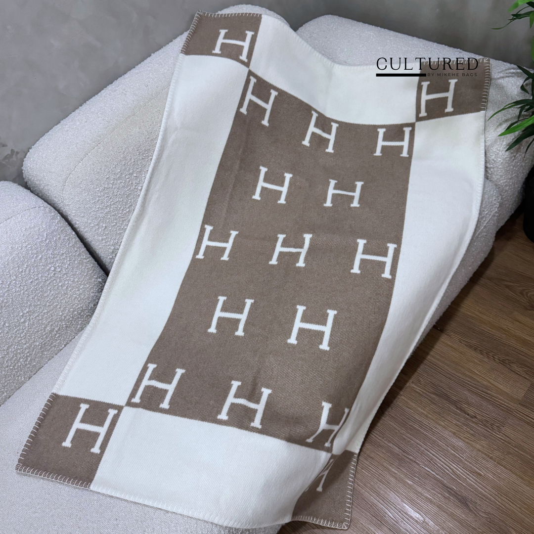 Hermès Throw Blanket in Classic Avalon