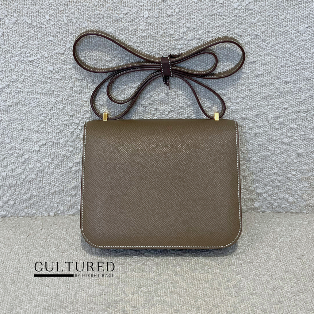 Hermès Constance 19 in Etoupe