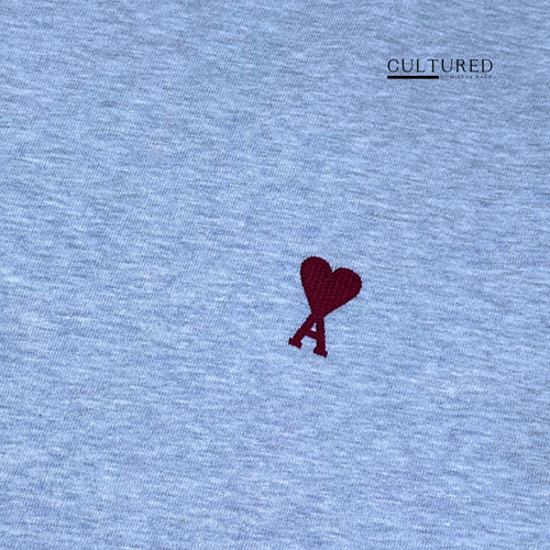 Ami De Coeur T-Shirt in Heather Cashmere Blue