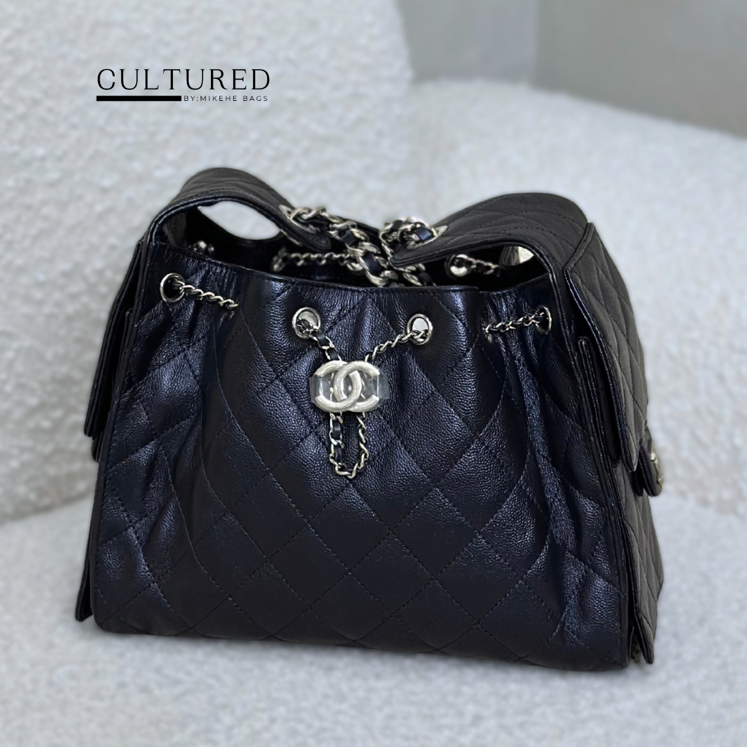 Chanel 25 Small in Navy Blue