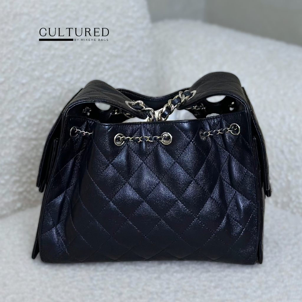 Chanel 25 Small in Navy Blue