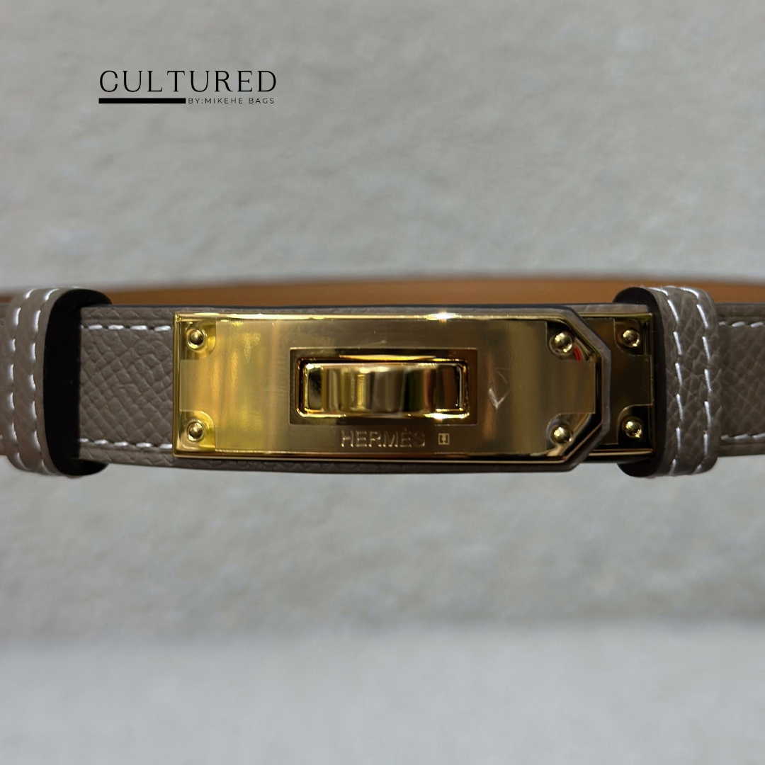 Hermès Kelly Belt in Etoupe