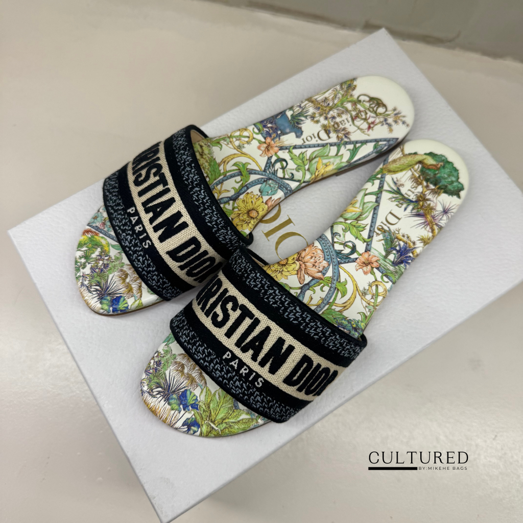 Dior Dway Slides Size 38