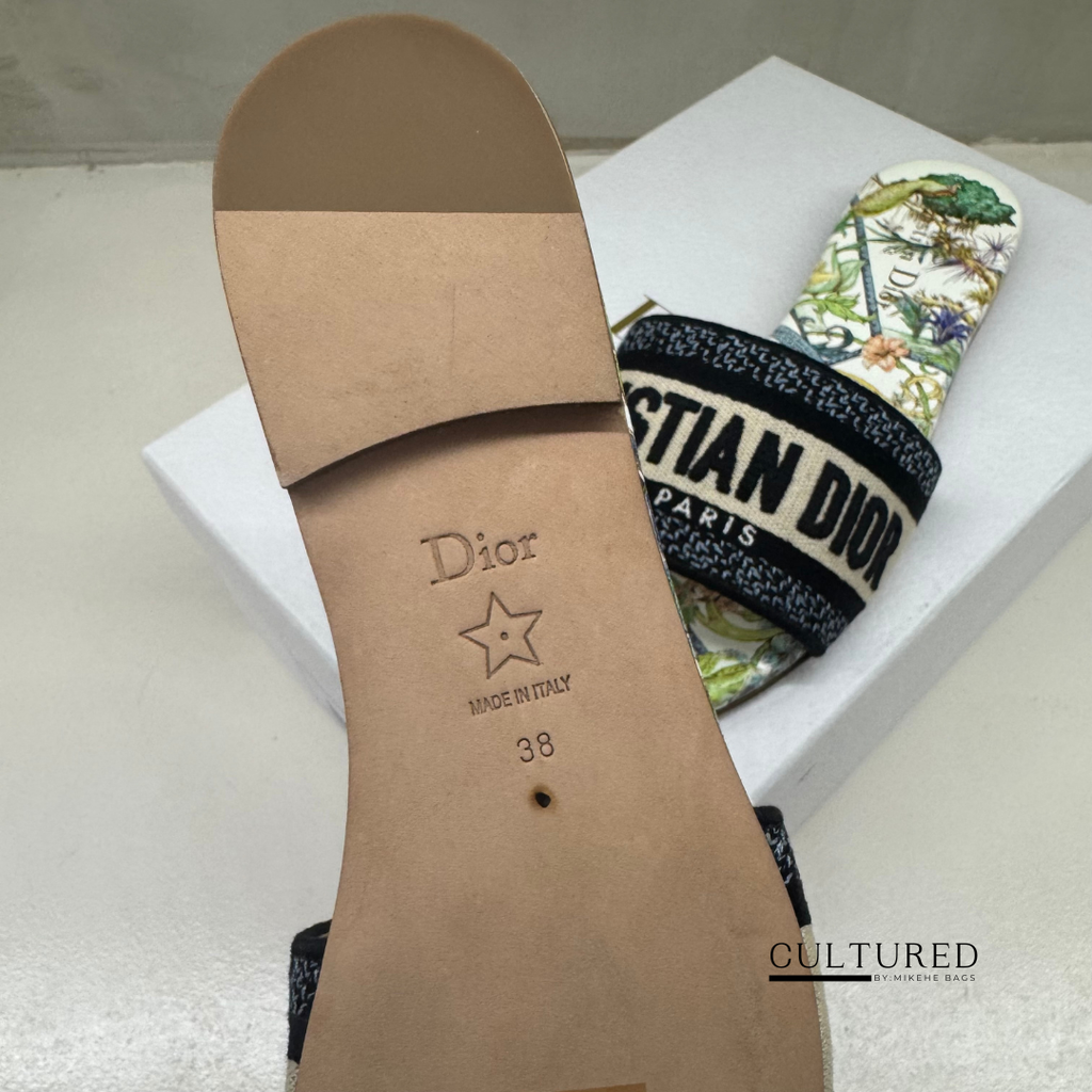 Dior Dway Slides Size 38