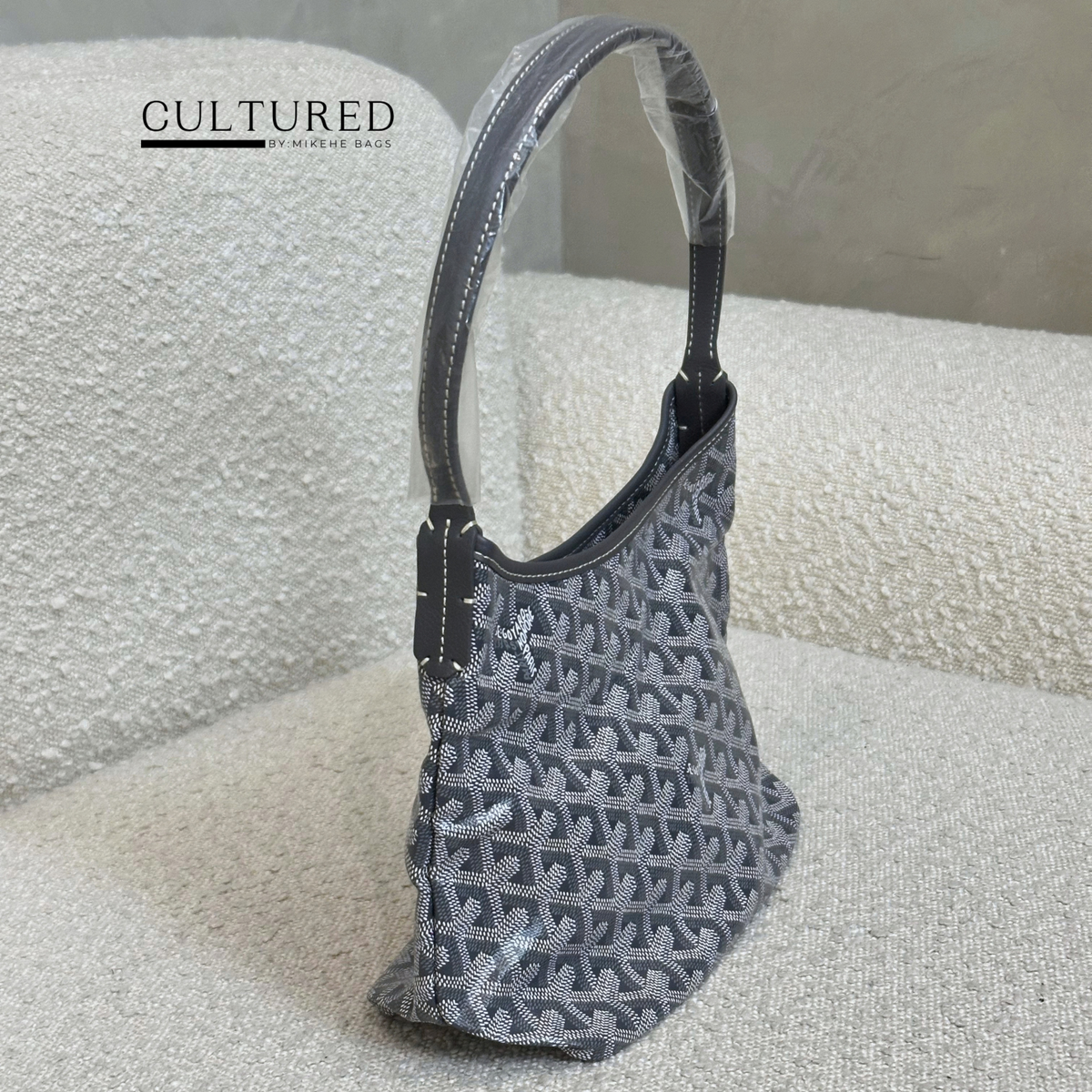 Goyard Mini Hobo Grey