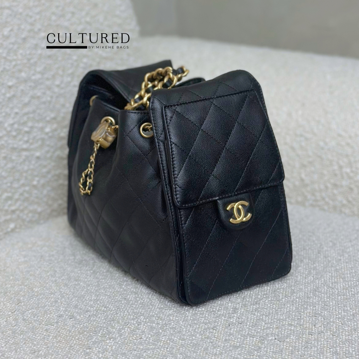 Chanel 25 Small Black