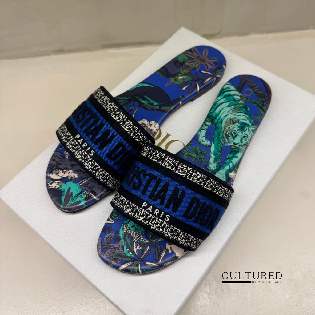 Dior Dway Slides Size 38.5