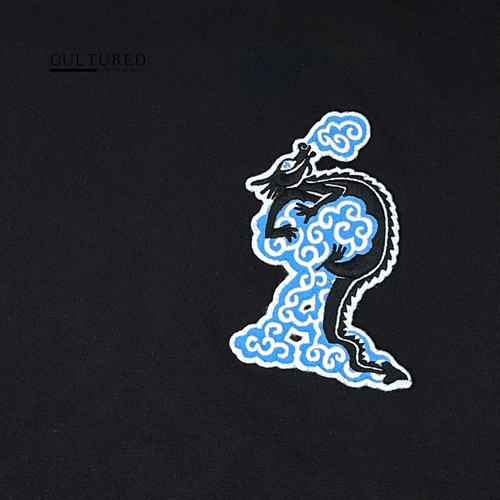 Ami De Coeur Year of the Dragon T-Shirt in Black