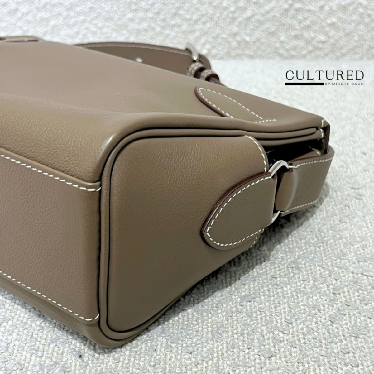Hermès Kelly Messenger in Etoupe