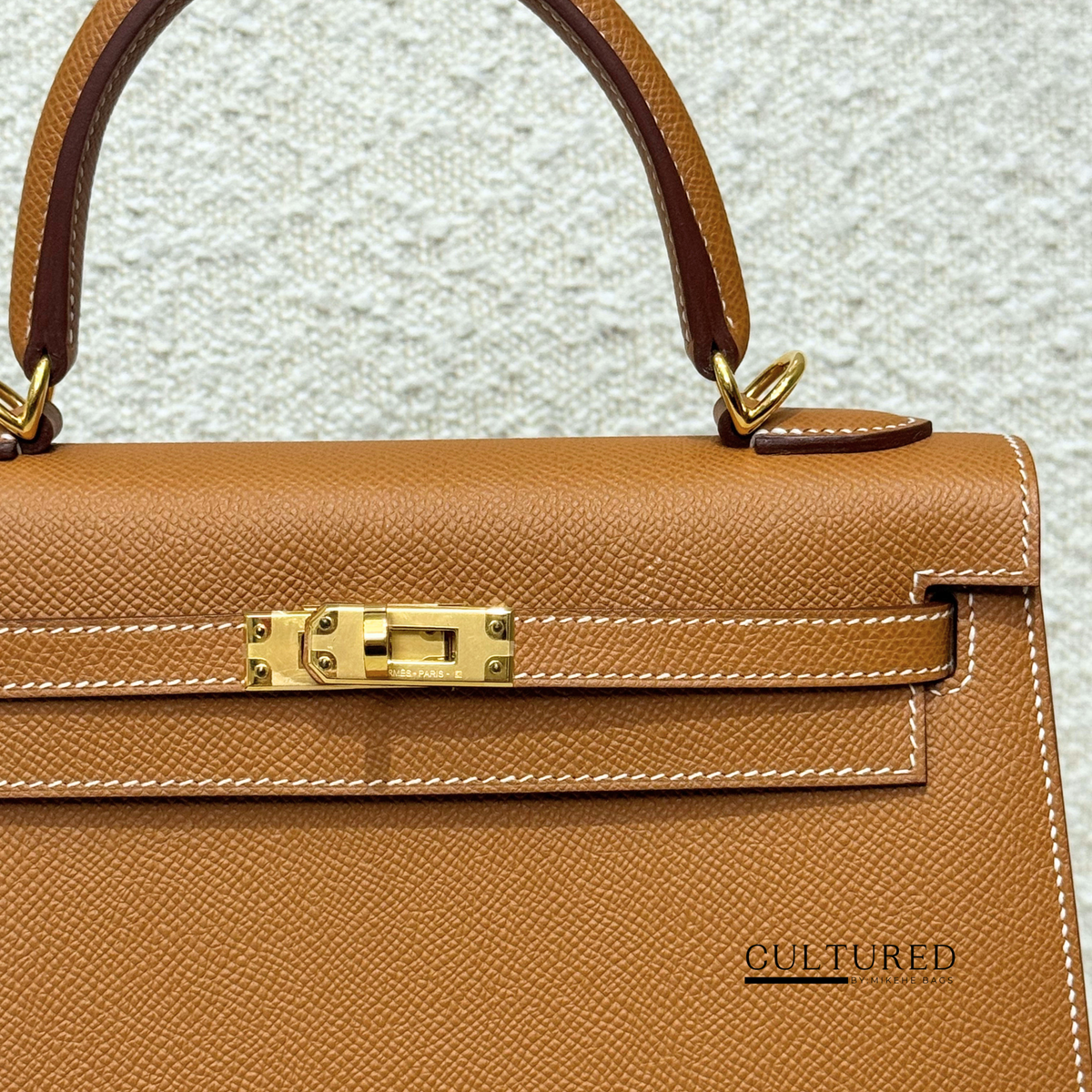 Hermès Kelly 25 Gold on Gold