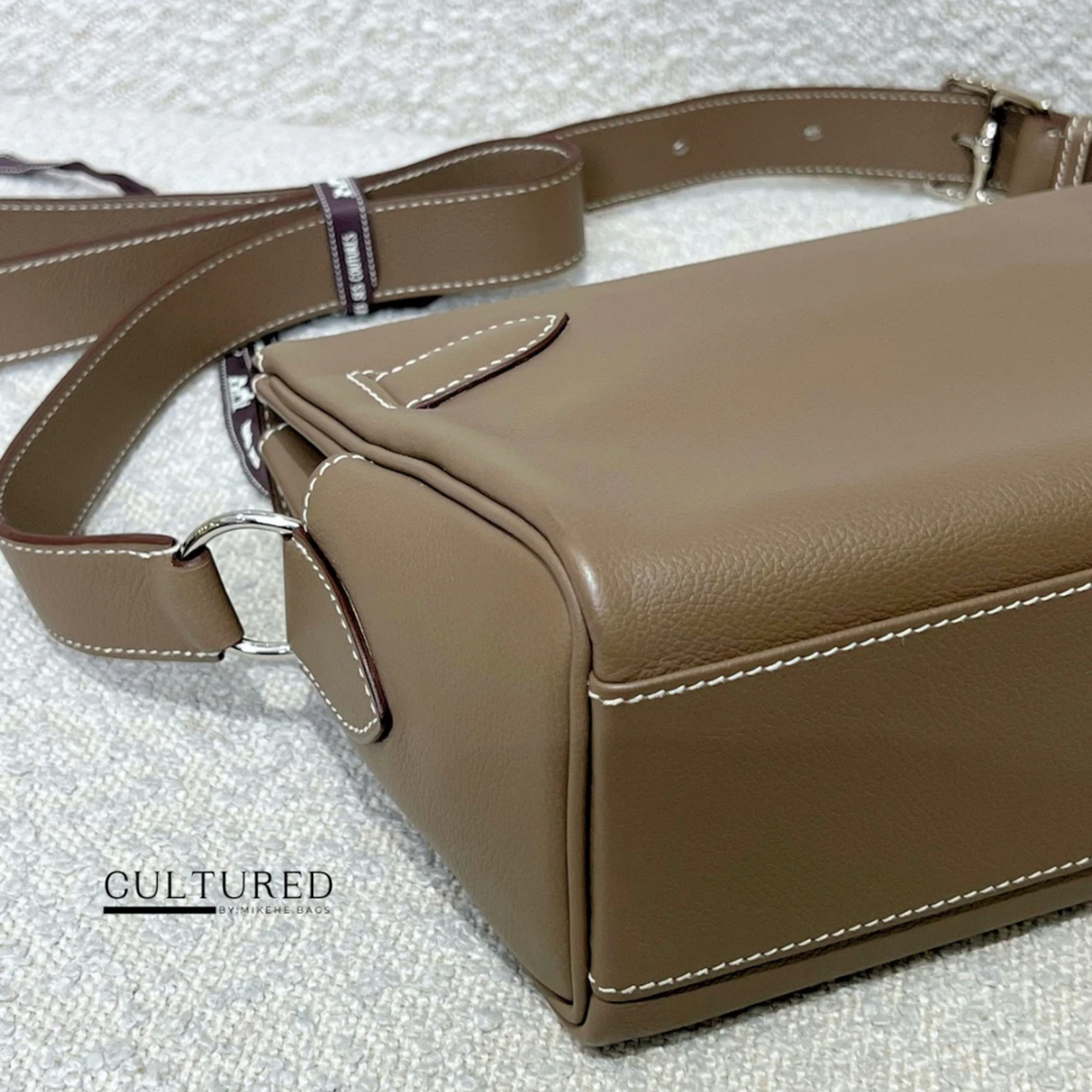 Hermès Kelly Messenger in Etoupe